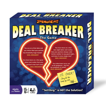 Zobmondo!! Deal Breaker mature-themed Party Dating Card Game  mature-themed Games for Game Night and Date Night