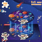 Floor Puzzles For Kids Ages 3-10 - Large 70 Piece Round Toddler Jigsaw Puzzles Toys - Preschool Learning Educational Gift (Solar