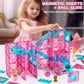 Magnets Tile Set, Upgrade Diy Castle Theme 160 Pcs Building Blocks Magnets Toys, 3D Magnet Puzzles Stacking Blocks For Boys Girls, Learning By Playing Games To Improve Imagination And Creativity