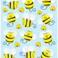 Carson Dellosa 72-Piece Bumble Bee Stickers for Kids Classroom Pack, Bumble Bee Classroom Stickers, Perfect for Incentive Charts
