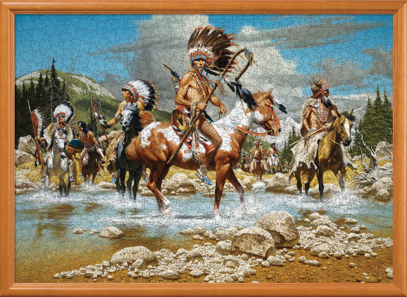 Masterpieces 1000 Piece Jigsaw Puzzle For Adults, Family, Or Youth - The Chiefs - 19.25''X26.75''