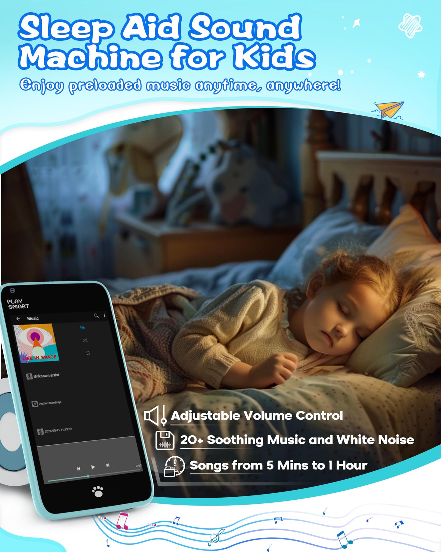 MOMILLA Kids Toys Smart Phone, 3.97'' Touchscreen Kids Phone,16GB Toddler Learning Toys with Games, Front Camera, Boys Girls Toy