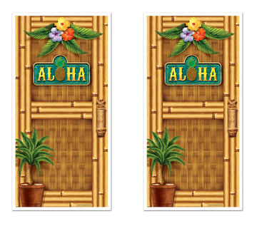 Beistle Aloha Door Cover Pack of 2