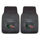 FANMATS 12470 UAB Blazers 2-Piece Heavy Duty Vinyl Car Mat Set, Front Row Floor Mats, All Weather Protection, Universal Fit, Dee