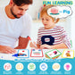 Kmuysl Learning Toys For 2 3 4 5 Years Olds Boys Girls, Short Vowel Spelling Flashcards, Cvc Sight Words Handwriting Cards, Learn To Write Phonics Flash Cards, Presschool Educational Toy For Kids