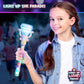 Light Up Spinning Diamond Wand For Kids In Gift Box, Rotating Led Toy For Girls And Boys, Magic Princess Sensory Toys, Suitable