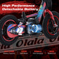 Olala Electric Dirt Bike For Kids Aged 3-6, 170W Racing Grade Electric Motorcycle, New Aluminum Frame With 2 Power Modes, 24V De