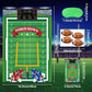 Hooqict Pin The Football On The Goalpost Football Party Games For Kids Game Day Party Supplies Boys Sports Theme Birthday Party Decorations, Large Pin The Games Poster With 36 Rugby Stickers