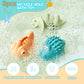 Amchsuri Bath Toys For Kids Ages 1-3, 14 Pack Mold Free Toddler Bath Toys For 2-4 Bathtub Water Toys With Floating Boats&Bath Cups And No Hole Animal Floating Pool Toys For Babies 6-12 Months