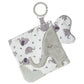 Mary Meyer Afrique Crinkle Teether Toy With Baby Paper And Squeaker, 6 X 6-Inches, Elephant