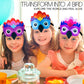 iROLEWIN Plum Eagle Parrot Costume for Kids - Large Bird Wings & Headband, Perfect for Halloween & Party Favors