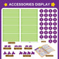 Fort Building Kit For Kids,Stem Construction Toys, Educational Gift For 3 4 5 6 7 8 9 10 11 12 Years Old Boys And Girls,Ultimate Creative Set For Indoor & Outdoors Activity,140 Pcs,Purple