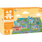 Popcorn Games & Puzzles 49 Piece Puzzle Township |49 Piece Kid Jigsaw Puzzle Featuring The Township
