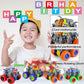LEFEI Monster Truck Toys - 4 Pack Friction Powered Toy Motorcycle Cars Push and Go Car Truck Playset for Boys Girls Toddler Aged