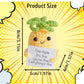 Aabxx Funny Mini Positive Potato,3In Cute Crochet Doll With Positive Card,Soft Wool Knitting Toy Decoration Encouragement Suppor