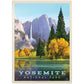 MyPuzzle.com Vintage 1000 Piece Jigsaw Puzzle - Yosemite National Park Golden Vista, Colorful Cardboard for Adults