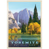 Mypuzzle Yosemite National Park: Golden Vista, Vintage Poster - Premium 1000 Piece Jigsaw Puzzle For Adults