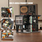 Tycole City Coffee Shop Building Block Set,Coffee House Architecture Toy With Lights, Creative Cafe House Compatible Bricks Kits