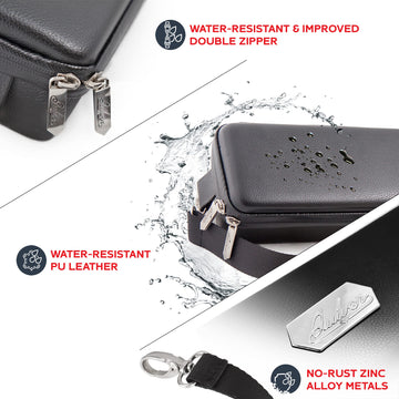 Quiver Time 's Black Card Case  Perfect for MTG Deck  enhanced Storage Box  for Trading Cards  and Playing Card Storage  Ideal for Carrying Magic The Gathering and Game TCG Enthusiasts Recommended