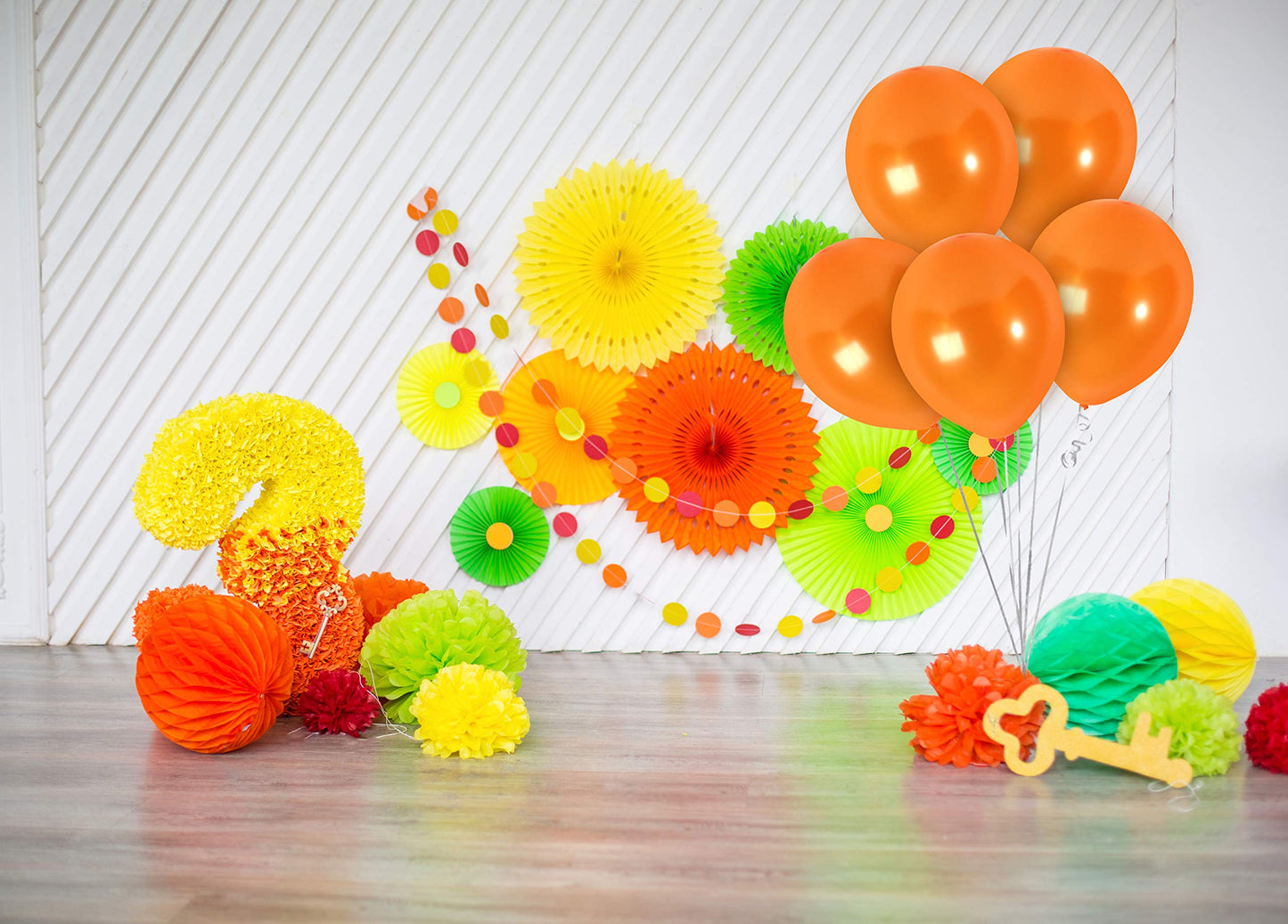 Treasures Gifted Metallic Orange Balloons - Burnt Orange Balloons - Orange Latex Balloons 12 Inch - Dark Orange Balloons - Orang