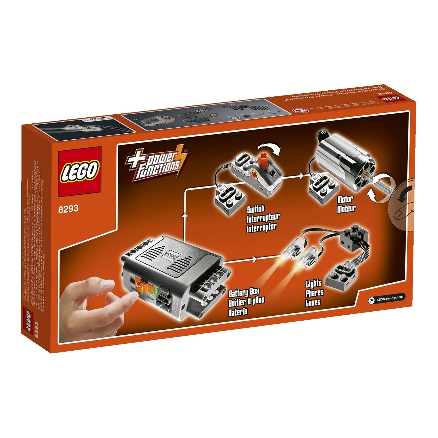 Lego Technic Power Functions Motor Set 8293 Building Kit