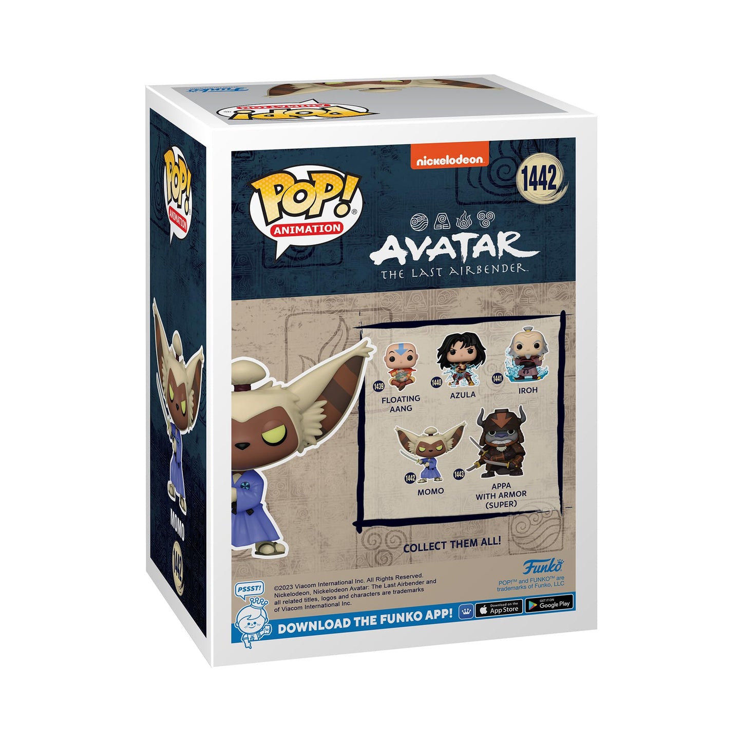 Funko POP! Vinyl Figure - Avatar: The Last Airbender Momo - Multicolor Collectible for Kids & Adults - Model 72104