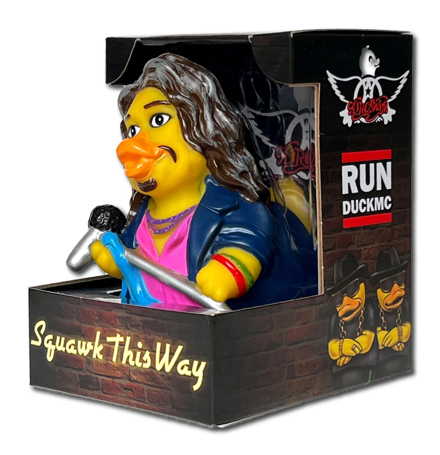 Celebriducks - Squawk This Way - Floating Rubber Ducks - Collectible Bath Toy Gift For Kids & Adults Of All Ages