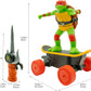 Teenage Mutant Ninja Turtles Raphael Cowabunga Skate Rc - Imitates Real Skate Tricks - 2.4 Ghz Remote Control - Ages 3+