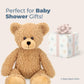 Bearington Collection Bubsy Brown Plush Teddy Bear Stuffed Animal, 16 Inch