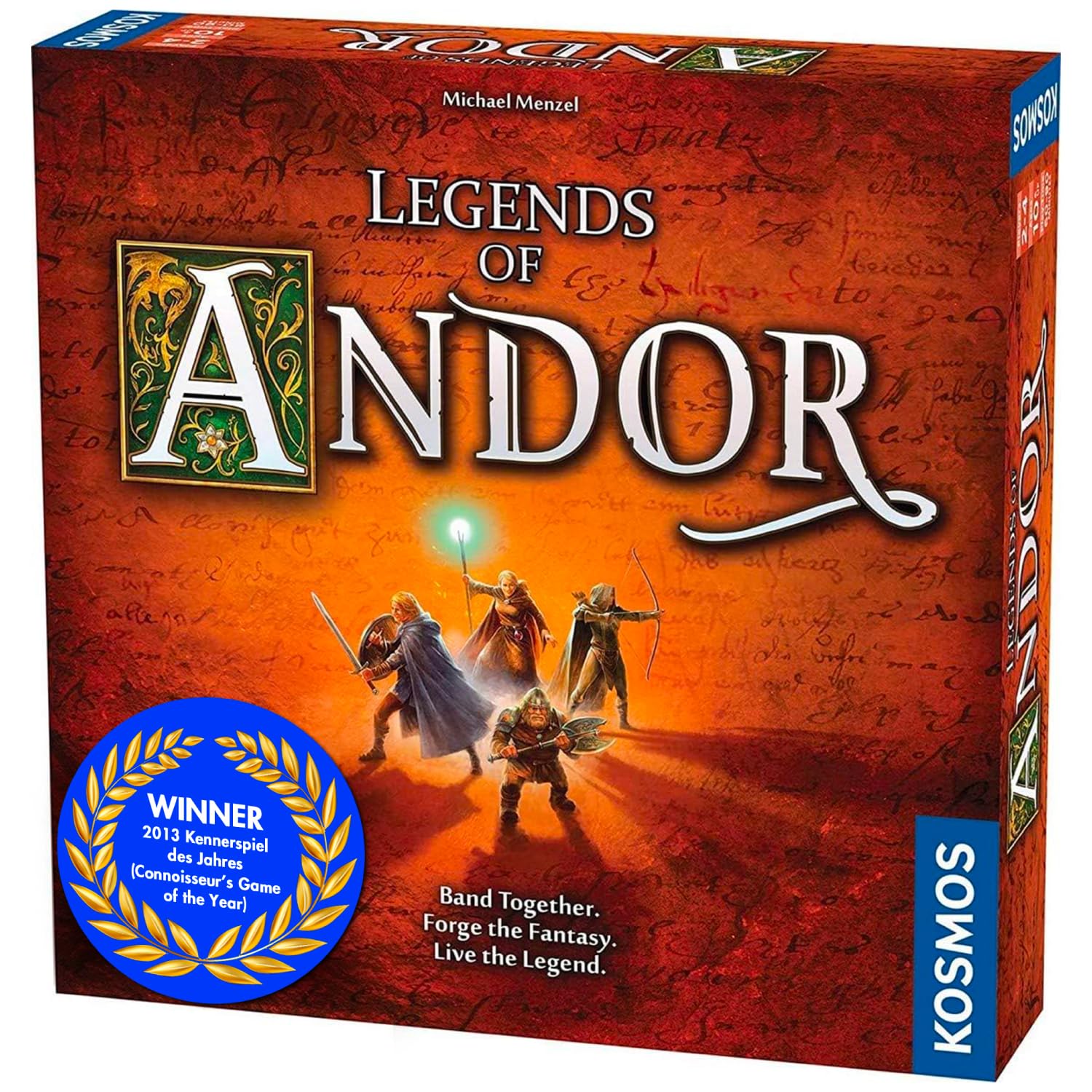 Legends Of Andor Board Game | Cooperative Strategy Adventure Game By Kosmos | Spiel Des Jahres Kennerspiel Winner