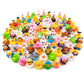 Xy-Wq 100 Pack Rubber Duck For Jeeps Ducking - 2' Bulk Floater Duck For Kids - Baby Bath Toy Assortment - Party Favors, Birthdays, Bath Time, And More (50 Varieties)