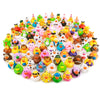 Xy-Wq 100 Pack Rubber Duck For Jeeps Ducking - 2' Bulk Floater Duck For Kids - Baby Bath Toy Assortment - Party Favors, Birthdays, Bath Time, And More (50 Varieties)