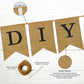 Banners (Black Lettering Burlap Kit)