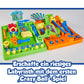 TOMY Screwball Scramble 2 Marble Run Game - Multicolored, Plastic, Ages 5+, Model T73109FR, Cooperative Board Game for Family Fun