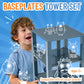 Strictly Briks Compatible With Lego Classic Stackable Baseplates, Building Bricks For Towers, Shelves, And More, Charcoal Gray,