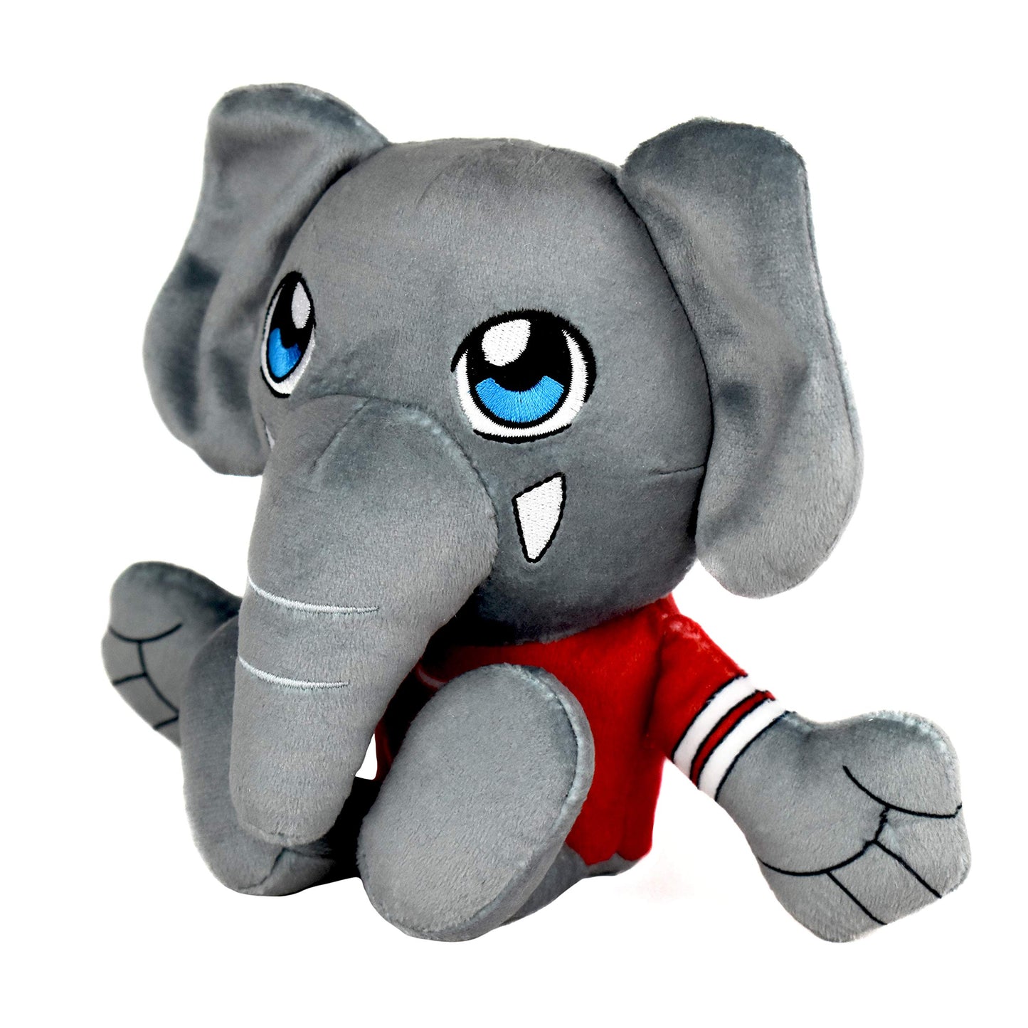 Bleacher Creatures Alabama Crimson Tide Al The Elephant Mascot 8' Kuricha Sitting Plushies- Soft Chibi Inspired Mascot