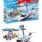 Playmobil City Action 71153 Airport With Airplane, Includes Toy Plane With Detachable Roof, Toys For Children Ages 4 And Up