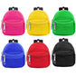 UNICORN ELEMENT 6pcs Doll Backpacks  Mini Zipper School Bags for Dolls  Cute Doll Bags School Supplies Backpack for Doll Accessories