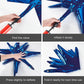 Partywoo Nile Blue Balloons, 110 Pcs 22 Inch Star Balloons And Dark Blue Balloons Different Sizes Pack Of 18 Inch 12 Inch 10 Inch 5 Inch For Balloon Garland Balloon Arch As Birthday Party Decorations