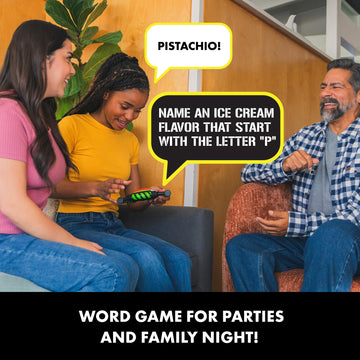 Educational Insights Wordgency™ - Fast Word Callout Game For 1-4 Players, Fun Electronic Games For Ages 7+, Party Games For Kids And Adults