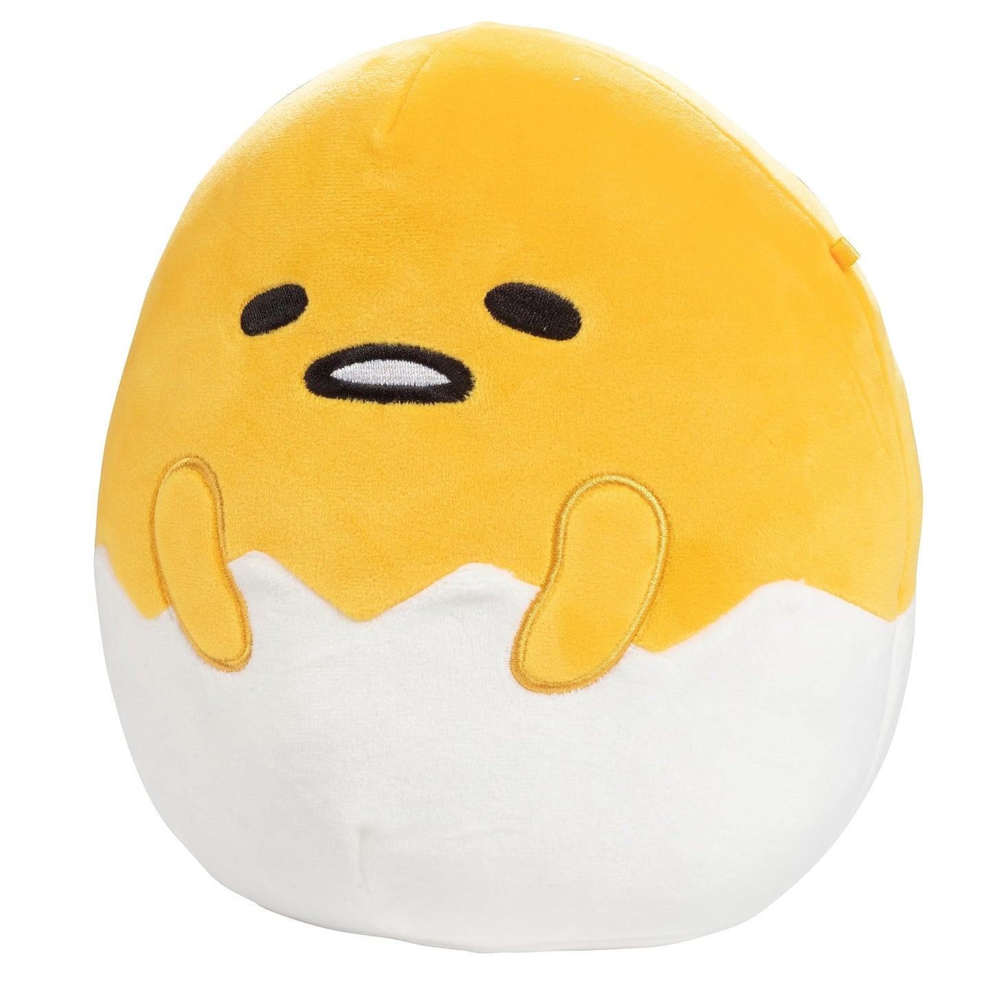 Squishmallows Original 8-Inch Gudetama The Lazy Egg - Official Jazwares Plush - Collectible Soft & Squishy Sanrio Easter Egg Stuffed Animal Toy - Add To Your Squad - Gift For Kids, Girls & Boys
