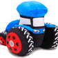 Toyland 21Cm (8 Inch) Plush Farm Tractor - Boys & Girls Bedroom Decoration (Blue)