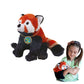 Ecobuddiez - Red Panda From Deluxebase. 8 Inch Red Panda Plush Toy. Eco Friendly Child Safe Panda Stuffed Animal Made From Recyc