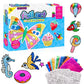Foil Art Kit for Kids - Foil Fun Craft Kits & Supplies, No Mess Art for Kids, Foil Foam Stickers Art Craft Activity for Kids, DI