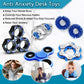 Dr.Kbder Fidget Toys Adults Pack 6Pcs, Edc Fidgeting Game For Kids Teen Cool Mini Gadget Desk Toys Figette Spinner Figits Rings Classroom Adhd Stress Anxiety Relief Toy Unique Gift For Boys Girls-Blue