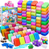Magic Clay - Air Dry Clay 84 Colors, Modeling Clay for Kids with Tools, Soft & Ultra Light, Toys Gifts for Age 3 4 5 6 7 8+ Year