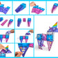 Tytan Tiles Ultimate Unicorn Magnetic Tiles Building Set, Adorable Kids Stem Toy, Creative Play, Shape & Pattern Recognition, Fi