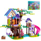 Hiemao Treehouse Building Blocks, Friendship Forest Treehouse Building Toy With Slide, Swing, Animals, Creative Forest Toy Great