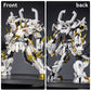 CSNRHG White Tiger Samurai mech Robot Model with Double Axe Head Building Blocks Toy Set Mythical Birthday for Age 8+ Children A