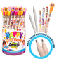 Party Animals Smencils Cylinder - Hb #2 Patented Gourmet Scented Pencils, 50 Count, Gifts For Kids